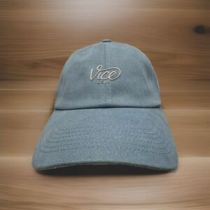 Vice Golf Classic Strap Back Dad Hat Cap Men Blue Lightweight Casual Tennis